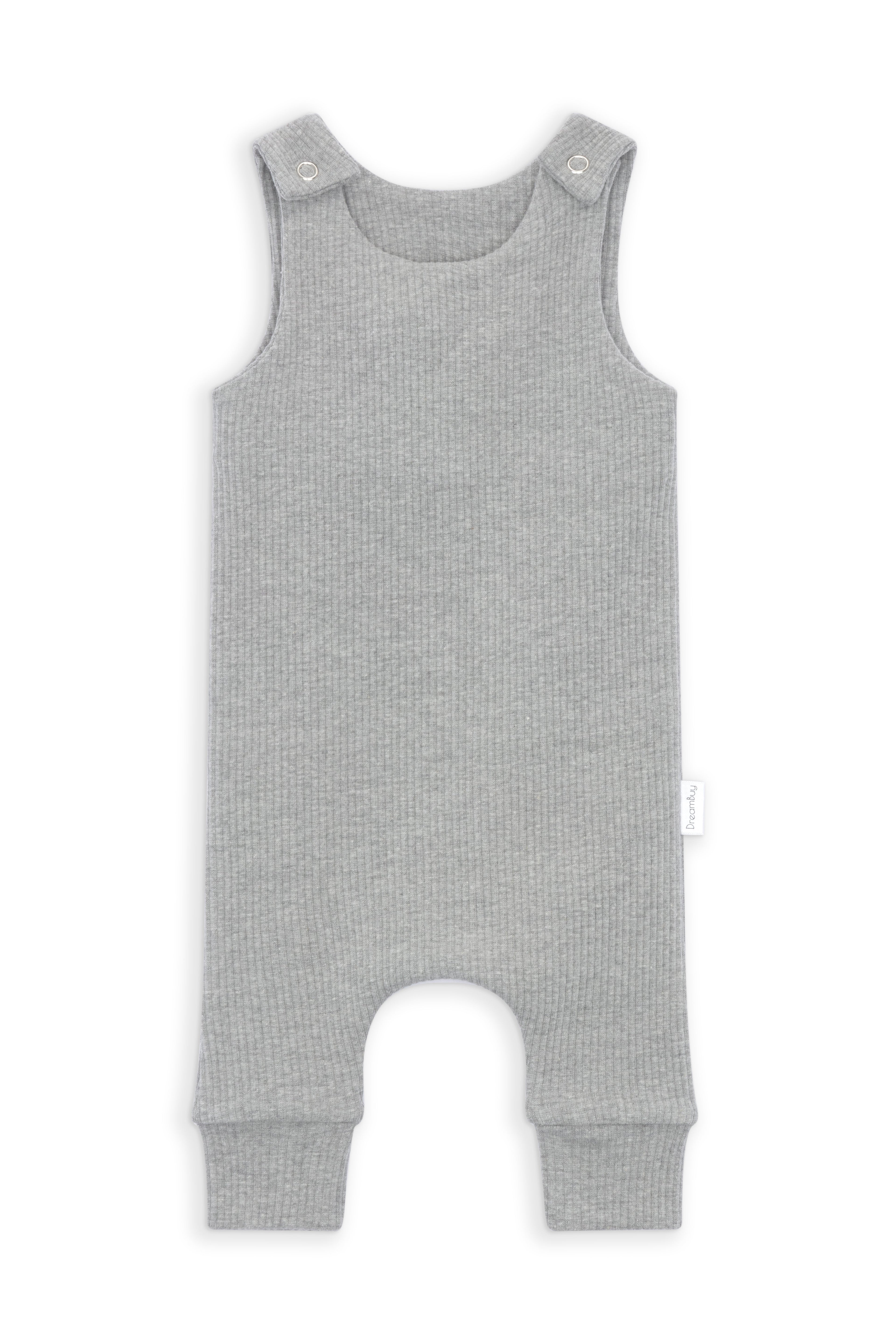 Dove Grey Dungarees
