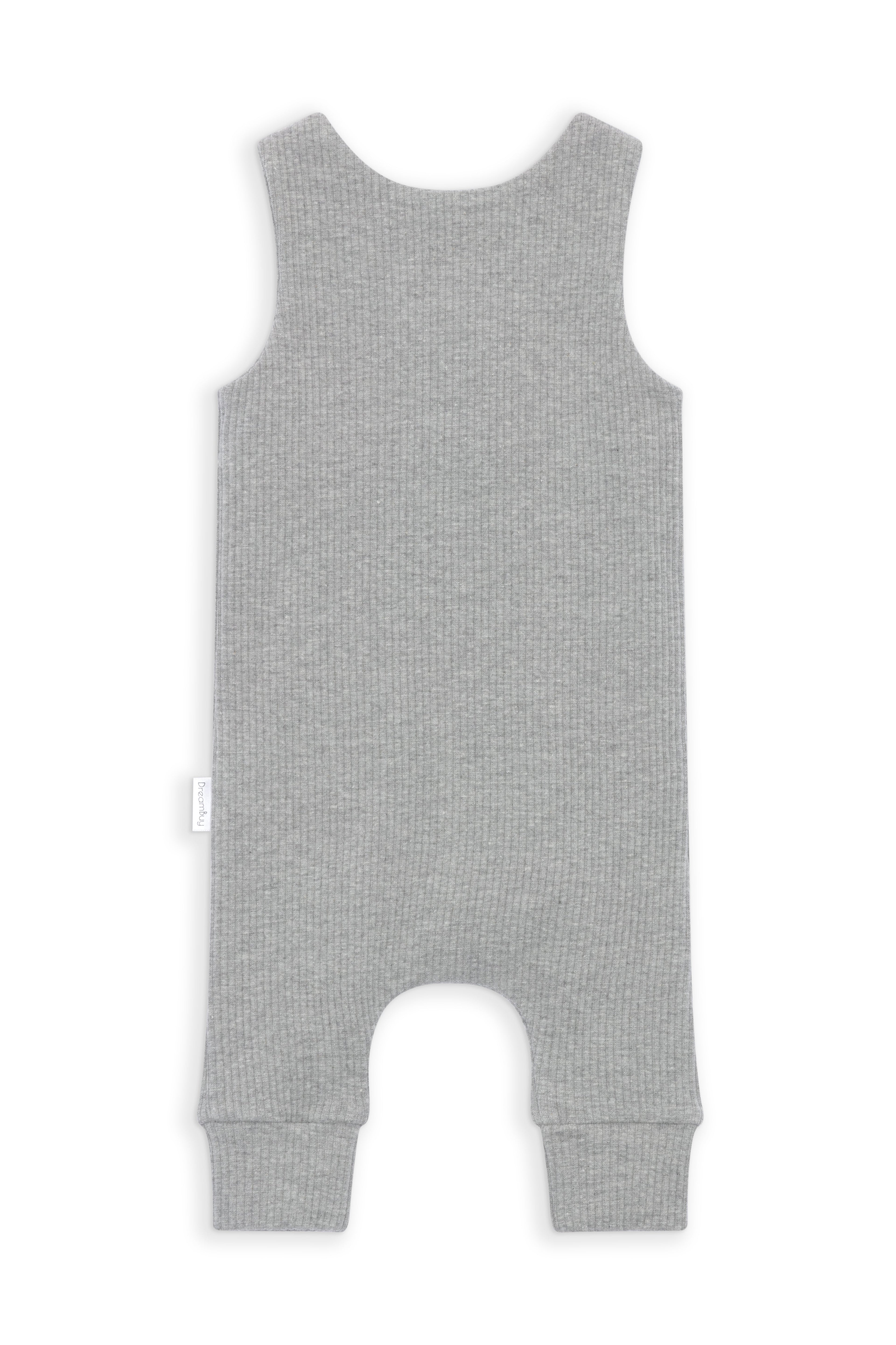 Dove Grey Dungarees