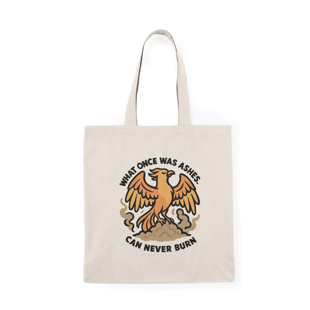 Phoenix Tote Bag – What Once Was Ashes Can Never Burn