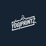 Yogiprintz Logo with Navy Background